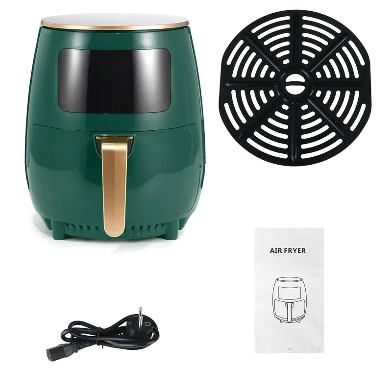 6 Liters Electric air Fryer Griddle Deep Fryer Egg Tart Bread Baking Commercial Electric Deep Fryers