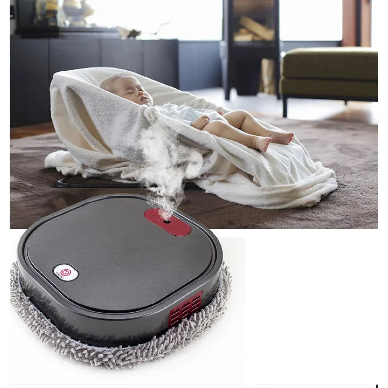2In1 Household Automatic Spray Mop Robot Commercial Cleaning Robots Floor Scrubber Electric Professionnel Smart Mopping Machine