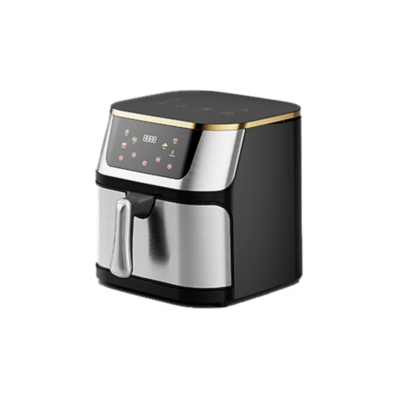 Air Fryer Visual 10L Stainless Steel Deep Frying Pan Smart Touch Screen Electric Oven Air Fryer Cooker 오븐 에어프라이어