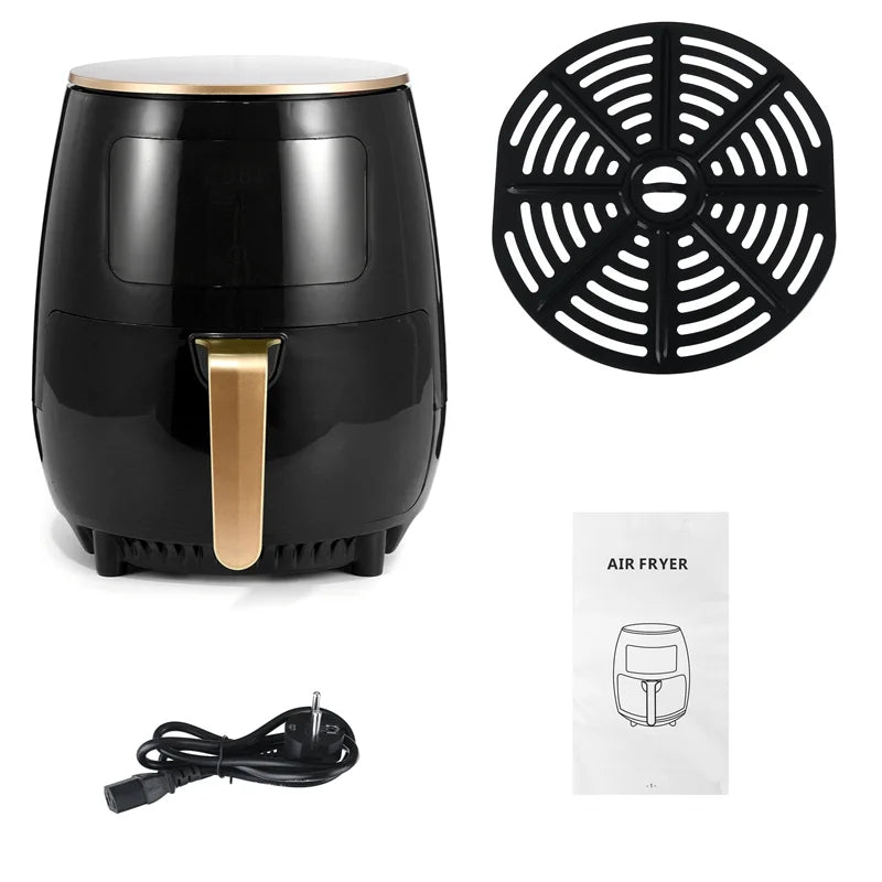6 Liters Electric air Fryer Griddle Deep Fryer Egg Tart Bread Baking  Commercial Electric Deep Fryers