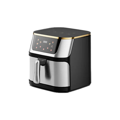 Air Fryer Visual 10L Stainless Steel Deep Frying Pan Smart Touch Screen Electric Oven Air Fryer Cooker 오븐 에어프라이어